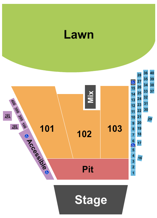 Live Oak Bank Pavilion At Riverfront Park Dan and Shay Seating Chart